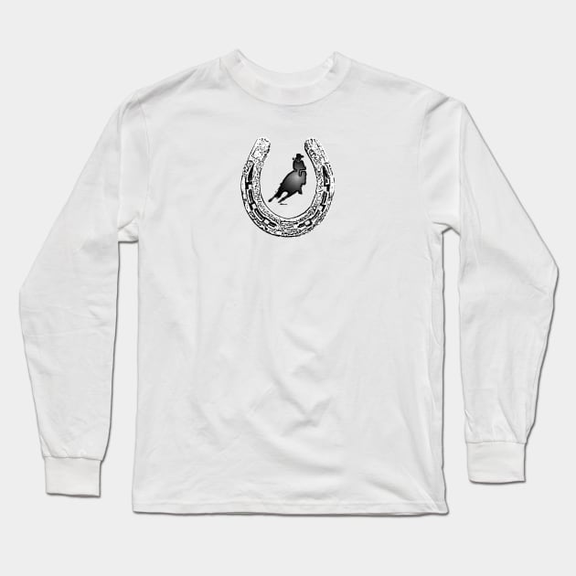 Rodeo Horseshoe Long Sleeve T-Shirt by Moses77